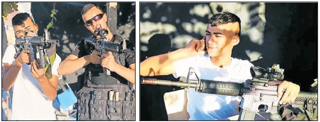 These photos suggest that Sanad Abu Atlyeh may not have been as innocent as the NGO would have people believe.
