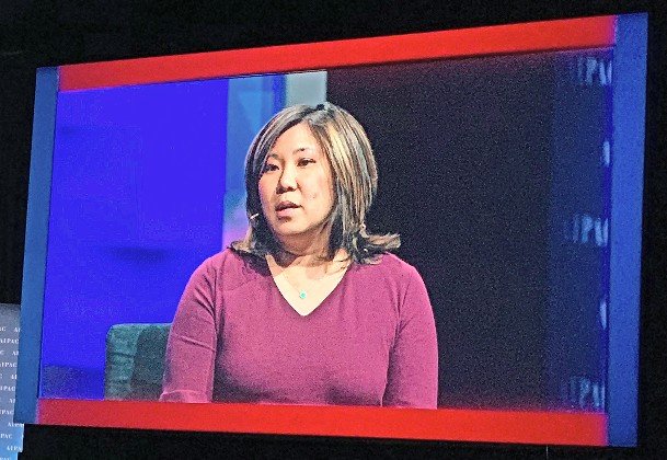 AIPAC supports elected officials and challengers who support Israel, funneling funds to aid Congressional candidates from the left, right and center, both Democrat and Republican. Pictured: Pro-Israel Democratic Rep. Grace Meng of Queens at the 2019 AIPAC policy conference in Washington.
