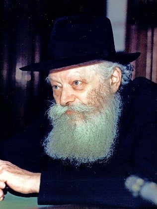 The Lubavitcher Rebbe, Menachem Mendel Schneerson zt”l, in 1989.