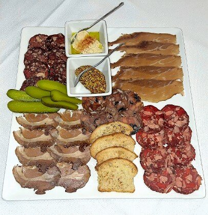 A Charcuterie Board will arrive at your table quickly.