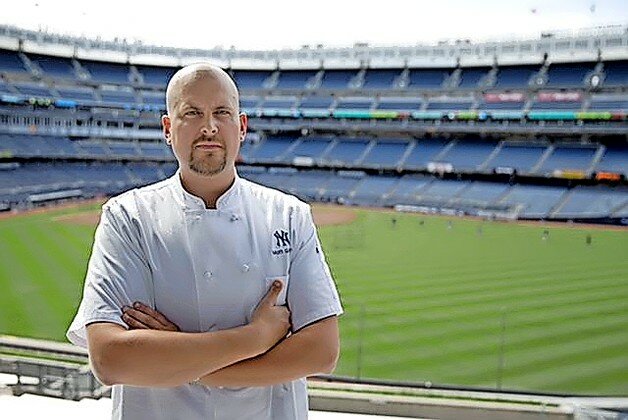Legends Hospitality Senior Executive Chef for Yankee Stadium, Matt Gibson.