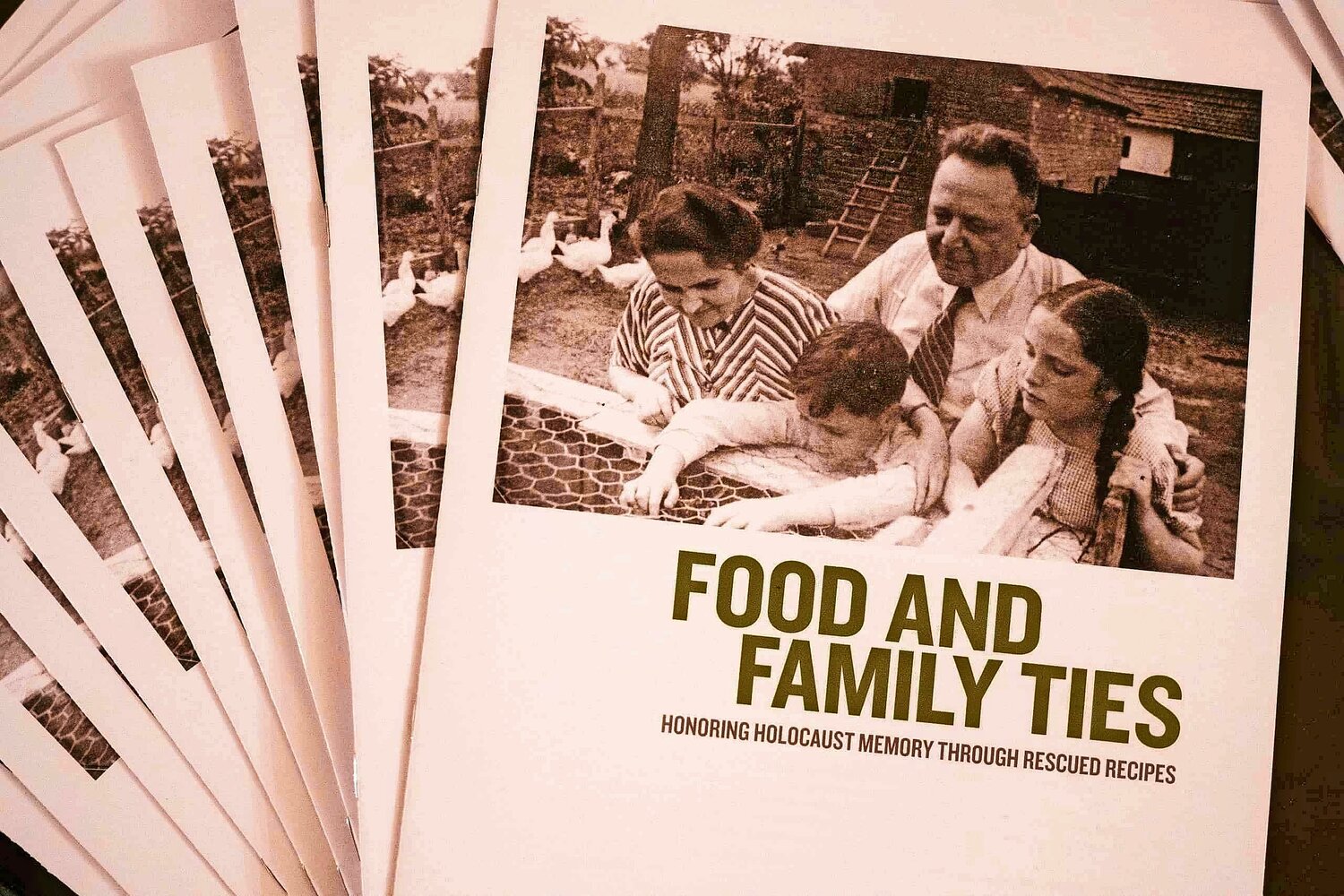 “Food and Family Ties, Honoring Holocaust Memory Through Rescued Recipes.”