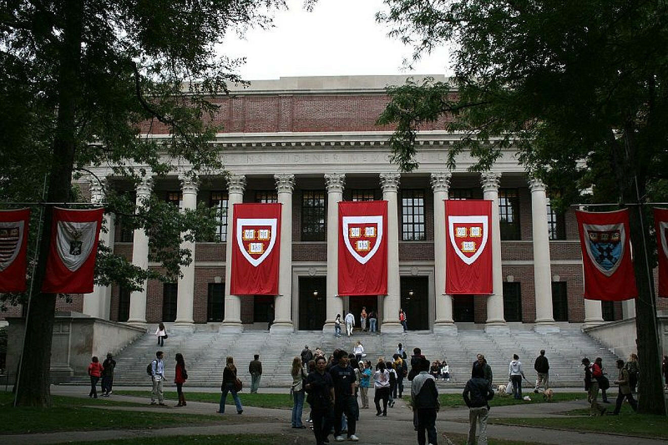The Widener Library at Harvard University in Cambridge, Mass., Oct. 7, 2007.