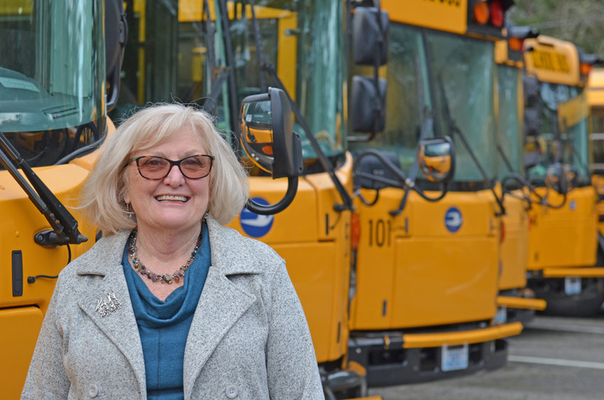 Annie Bell moves PSD school buses to the tune of 1.5 million miles a year.