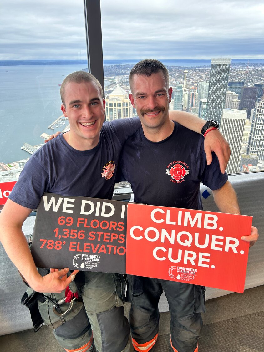 KPFD Completes Annual Stair Climb to Fight Cancer
