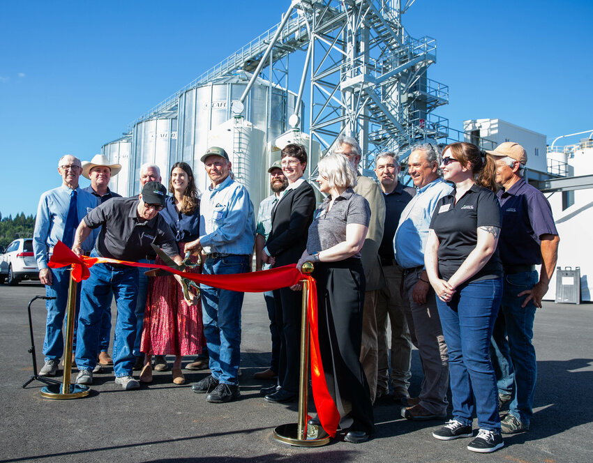 Shining Silos Ready To Support Farmers Local Grain Industry In Chehalis,
