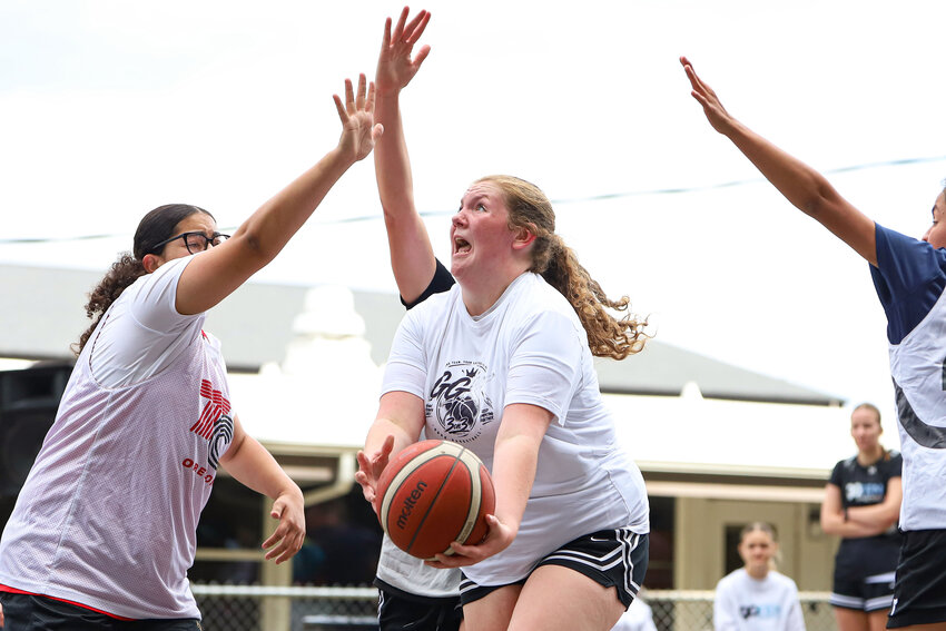 In focus: Thurston County, Lewis County hoopers compete at Capital City 3-on-3 Basketball Tournament in Tenino