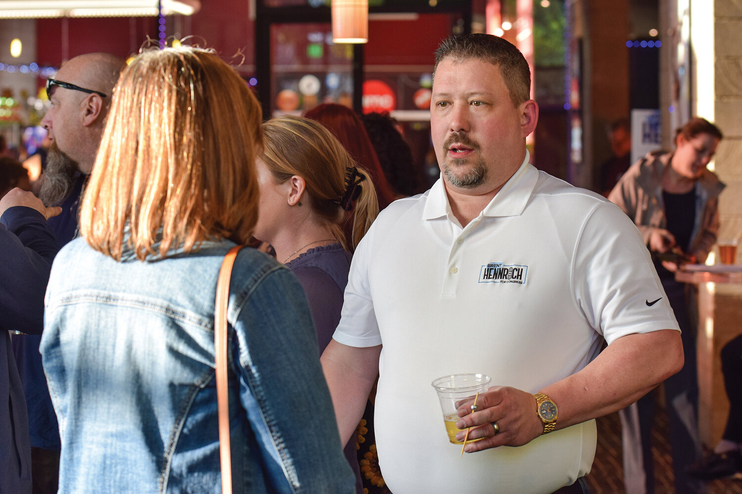 Brent Hennrich launches congressional campaign in Vancouver, challenging Gluesenkamp Perez