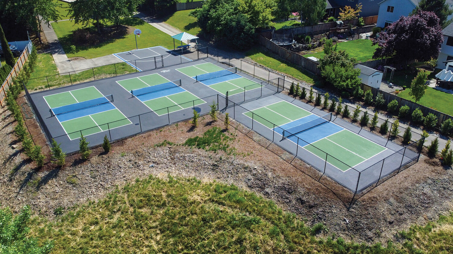 La Center pickleball courts now open at Heritage Park
