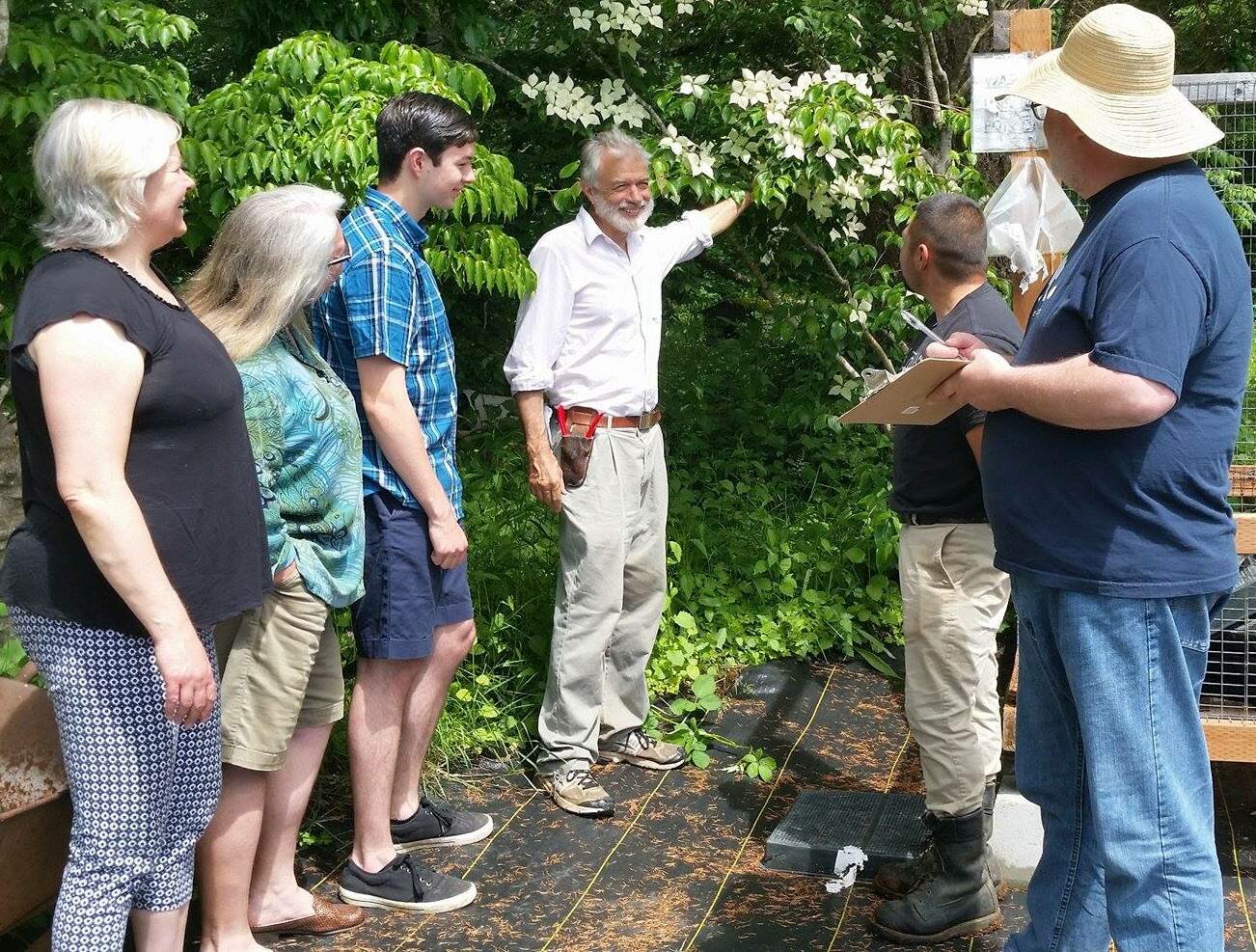 Summer farm and nursery tours offered at Burnt Ridge Nursery in Onalaska