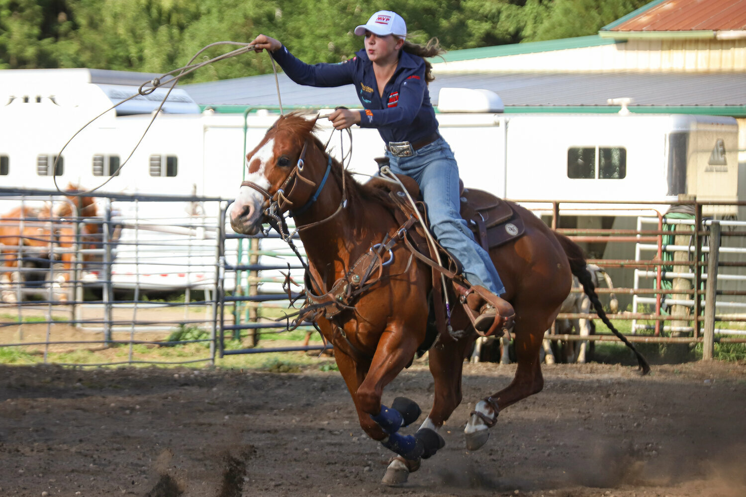 Thurston County teen qualifies for National High School Finals Rodeo in breakaway roping