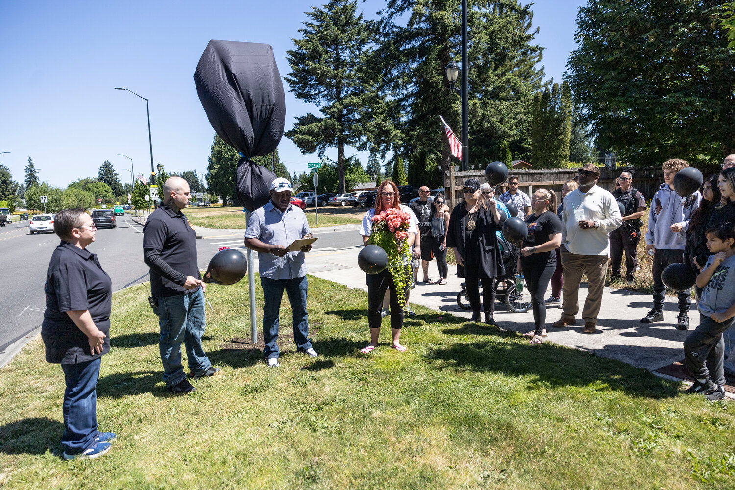 Memorial sign for slain brothers installed in Thurston County 