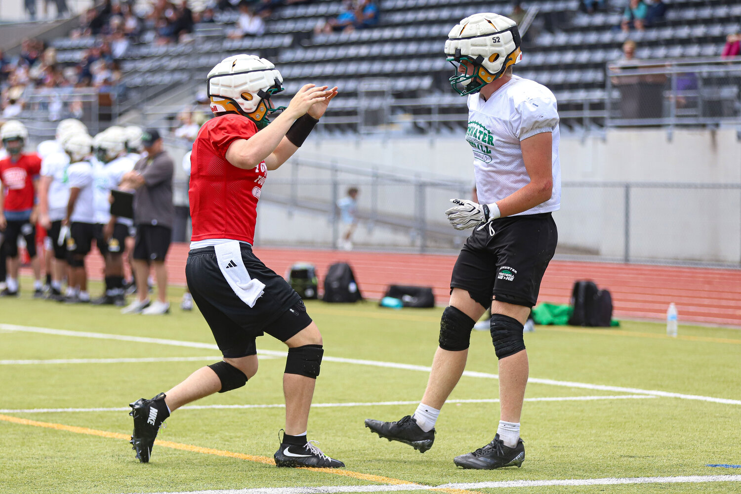 Takeaways from Day 2 of Thurston County Team Football Camp in Tumwater