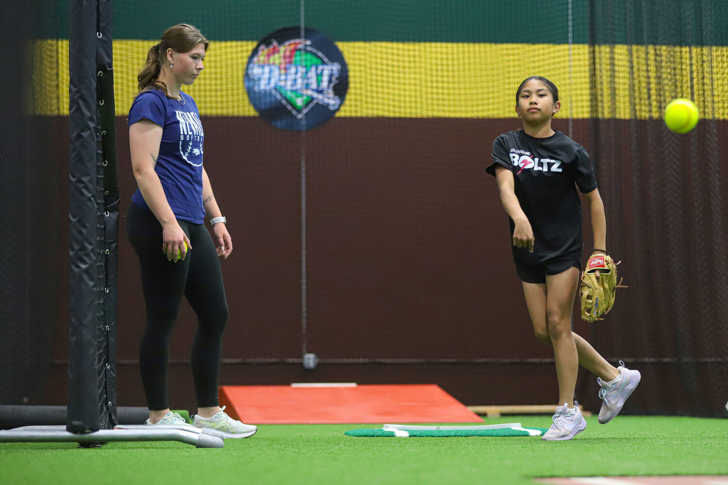 Thurston County softball legend Sami Potvin returns to offer pitching lessons at D-BAT Lacey
