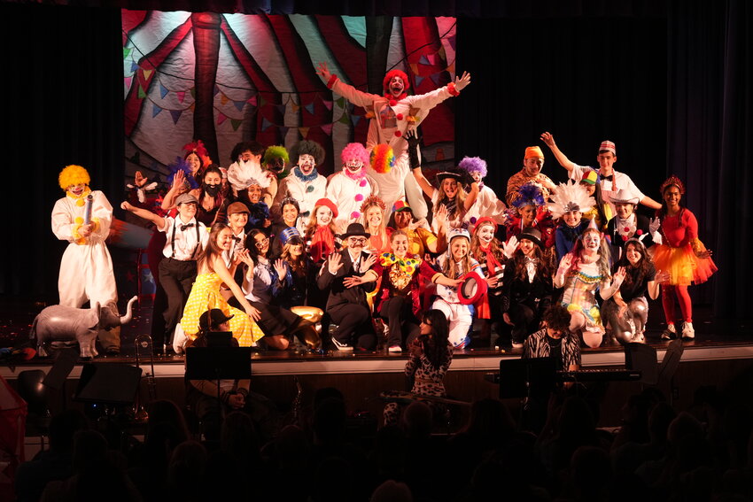 The Lynbrook senior class won the Class Night skits on March 14.