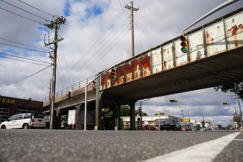 Rusted overpass bridges and other evidence of crumbling infrastructure across the Long Island Rail Road are items the MTA hopes to tackle in the upcoming capital plan. 