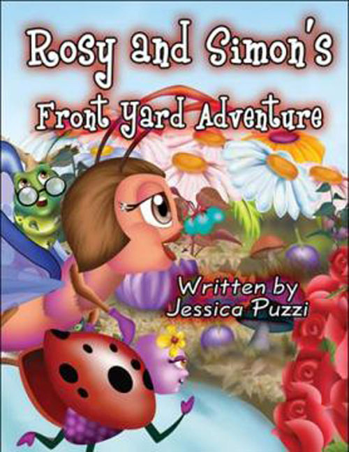 Jessica Puzzi, of Malverne, wrote a children's book, "Rosy and Simon's Front Yard Adventure," as a reflection of her own journey.