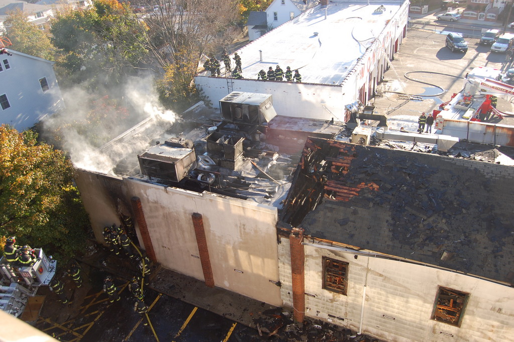 The damage was extensive at the Inatome Japanese Steakhouse following a fire on Halloween.