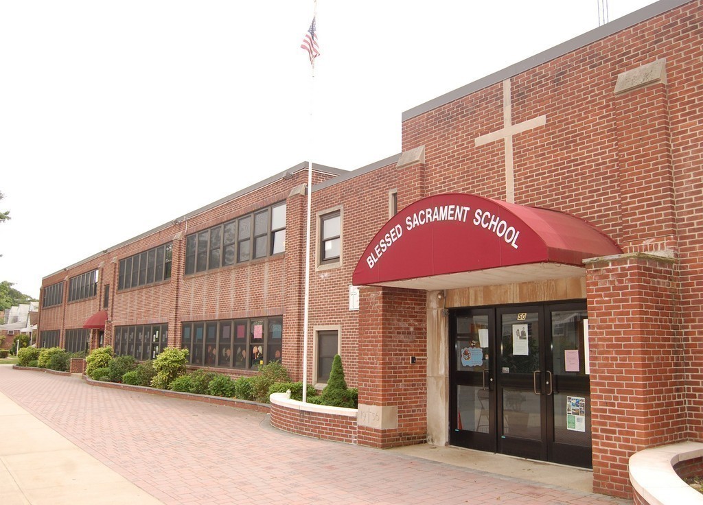 A day care center is looking to rent four classrooms in the vacant Blessed Sacrament School.