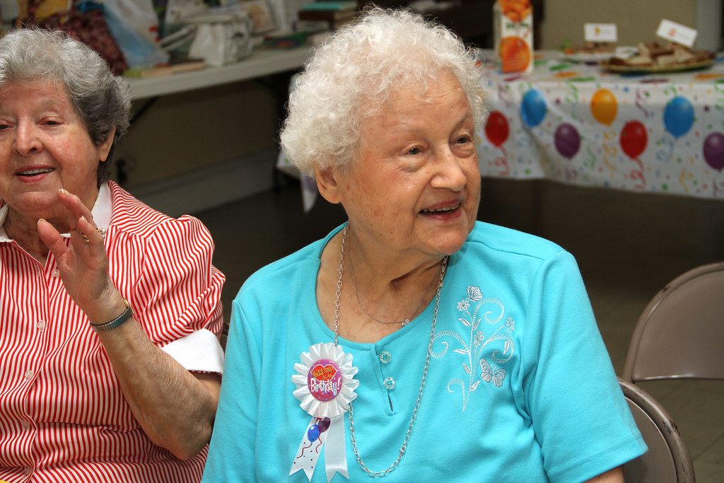 Grace Bucking, of Lynbrook and formerly of Valley Stream, turned 100 on June 18.