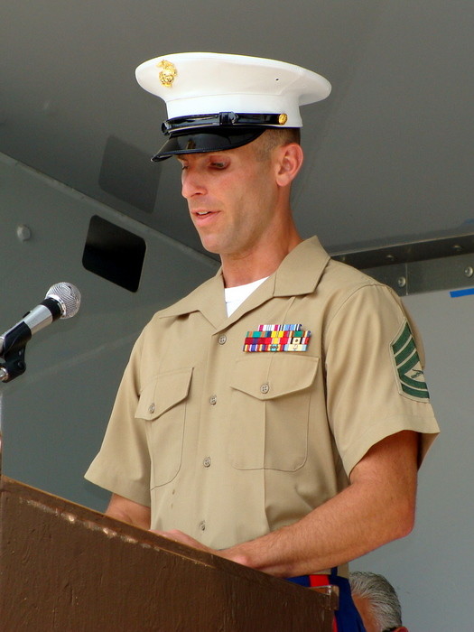 Joshua Wiener followed in his brother’s footsteps when he joined the Marines.