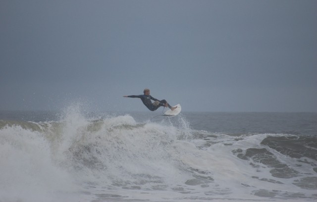It was surf's up in Long Beach Saturday.