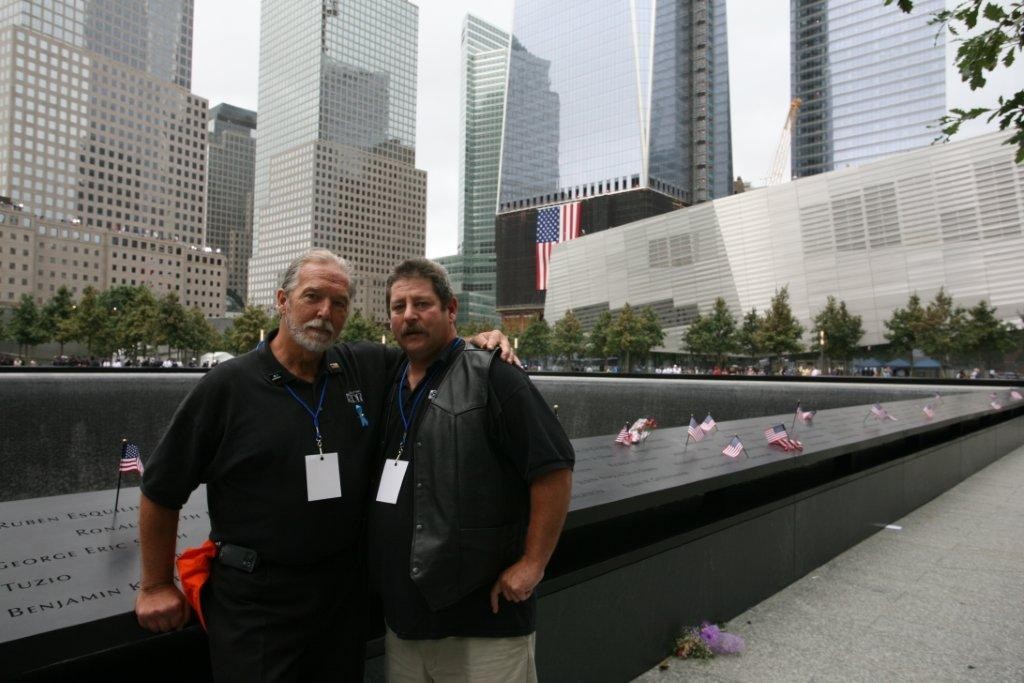 Kaczorowski worked the 4 p.m. to midnight shift with friend Mike Kenny at Ground Zero. Together they visited the National September 11 Memorial & Museum on the 10th anniversary of the attacks.