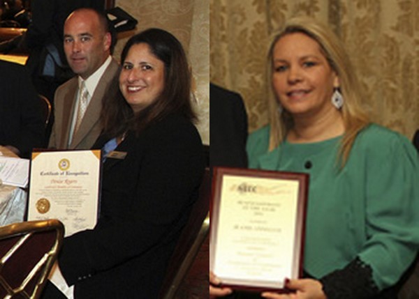 Denise Rogers and Jeanie Annecco were recipients of the Small Business Person of the Year award