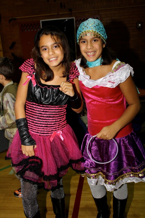 Sophia Krevatas, 11, left, and Alexa Krevatas, 11.