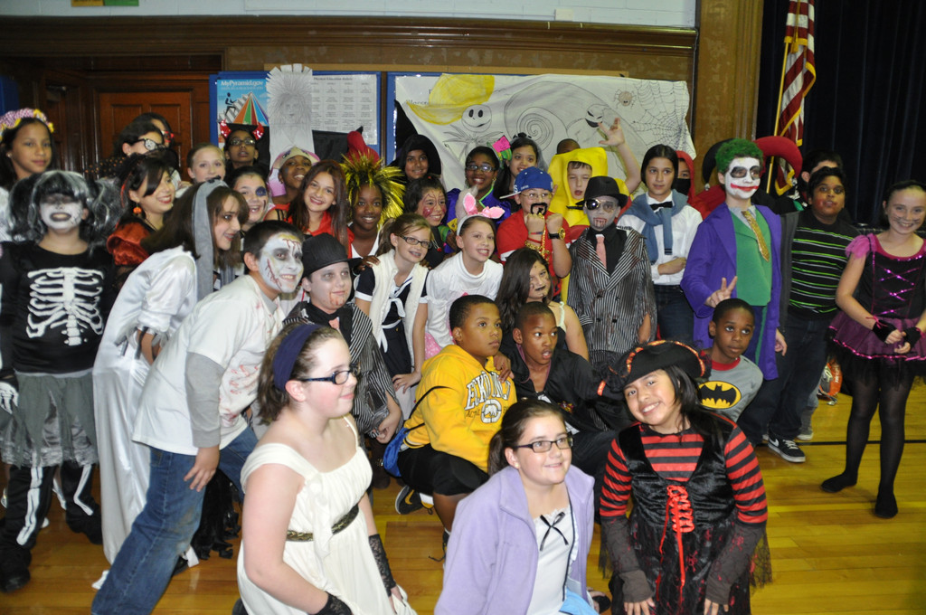 Students enjoyed the Covert Avenue Halloween party, recently sponsored by the Covert Avenue PTA.