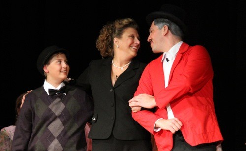Billy O'Brien as young Patrick, Renee Socci as Mame, and Sal Canepa as Beau.