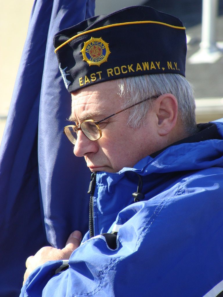 Bill Halvorsen at the ceremony.