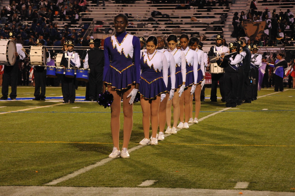 Sewanhaka High School band and majorette members performed at the 2011 Newsday Marching Band Festival, held at Hofstra University in October.