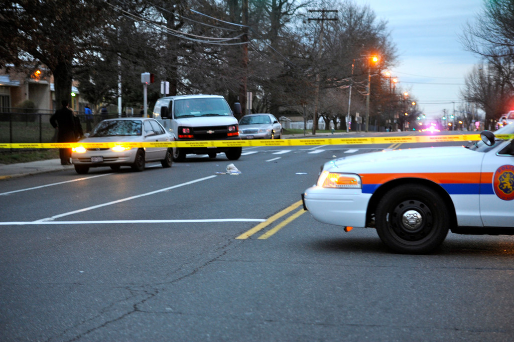 A female high school student was struck by a vehicle on Dutch Broadway while walking to Elmont Memorial School in Elmont on Dec. 20 around 7 a.m.