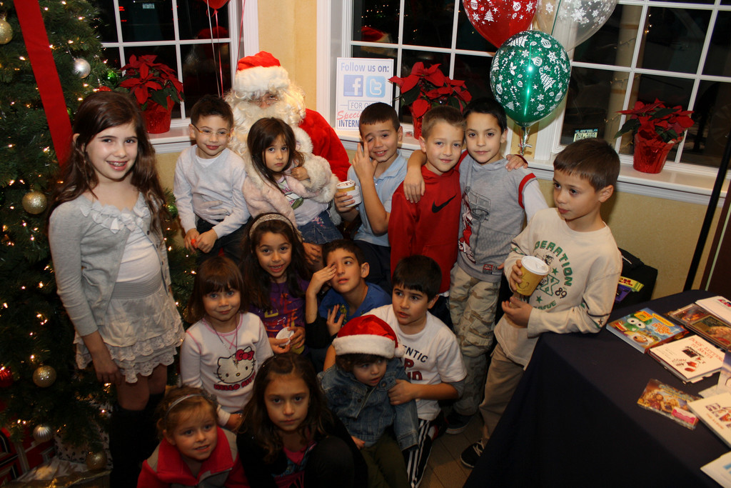 Dozens of local kids attended a coat and toy drive held by Island Dental Associates in Franklin Square on Dec. 22.