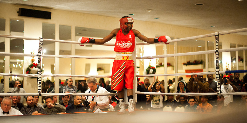 After competing in the N.Y. Metros amateur boxing tournament on Dec. 9, Titus Williams waited for the results.