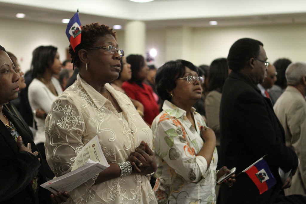 HUNDREDS OF RESIDENTS attended a commemoration event in Mineola last week, remembering Haiti’s 2010 earthquake and independence from France.