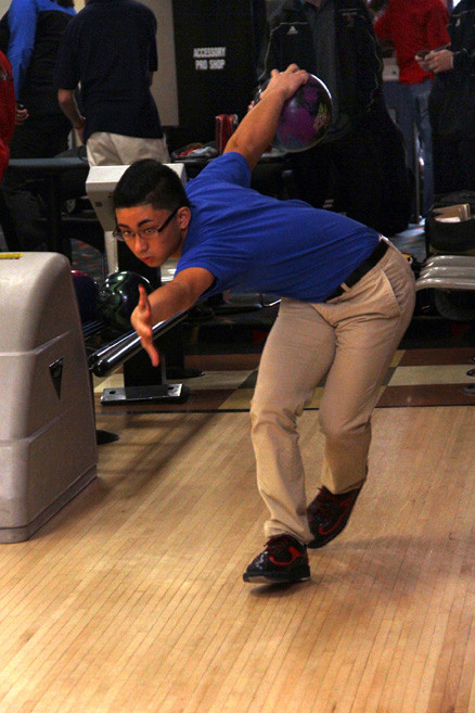 Jeff Juarez competed in the singles tournament on Feb. 11, held at Garden City Bowl.