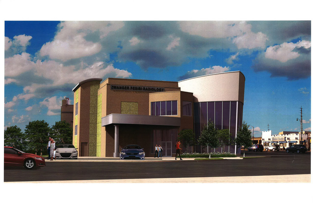 After?... The rendering that Zwanger-Pesiri architects presented to the Lynbrook Village Board of Trustees on Feb. 21.