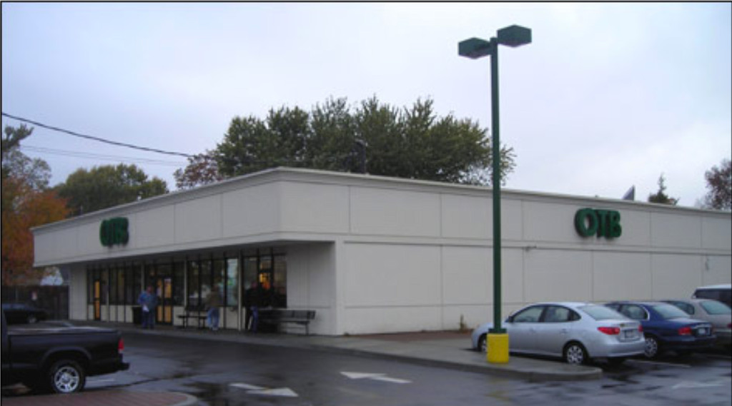 The Nassau OTB branch in Farmingdale, located at 4747 Hempstead Turnpike.