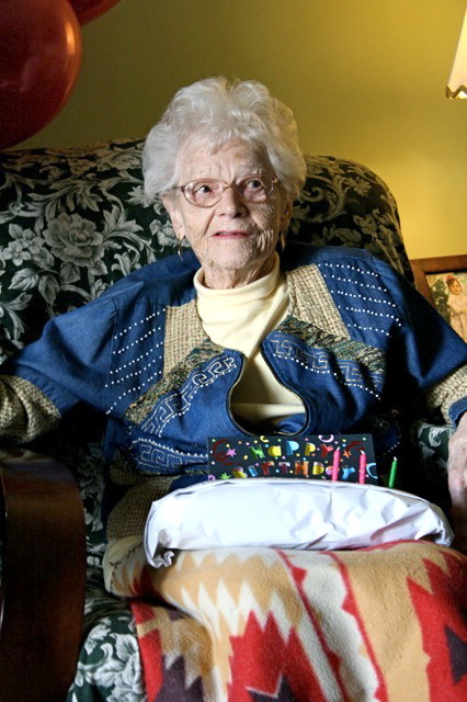 Helen Krakauer of James Street in Franklin Square turned 99 years old on Feb. 10.