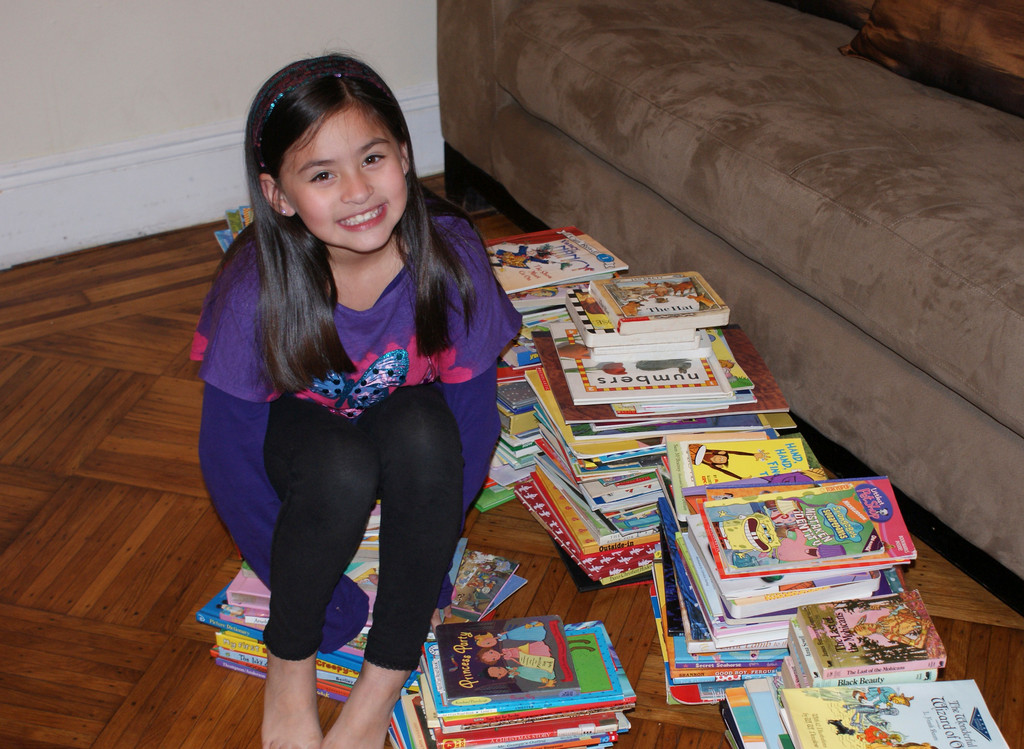 Courtesy Halstead family
Brianna Halstead is collecting books for Big Brothers Big Sisters of Long Island.