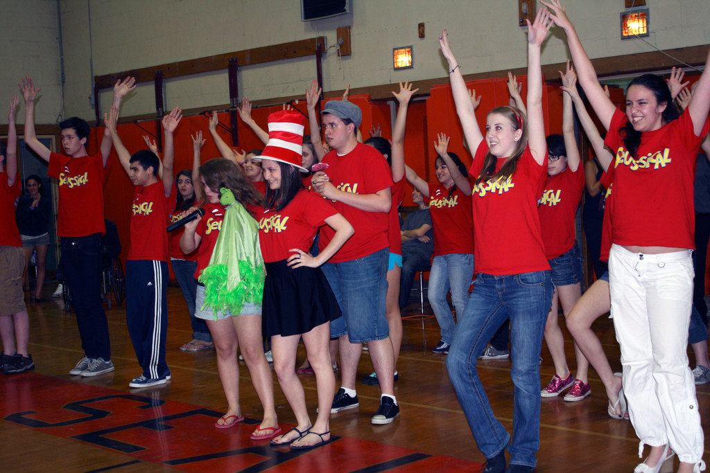 Carey High School students performed a Preview of “Seussical,” the school’s upcoming play, at Carey's March Jamboree.