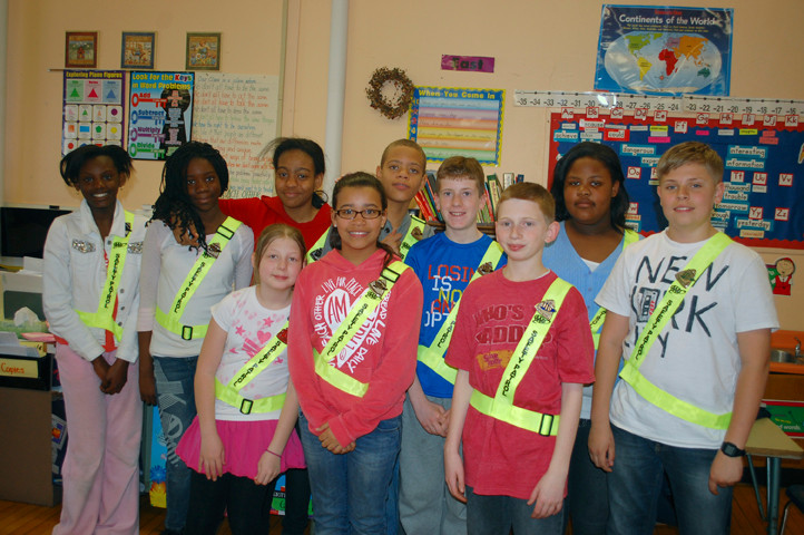 The Brooklyn Avenue School Safety Patrol is made up of 10 sixth graders who say safety is their top priority.