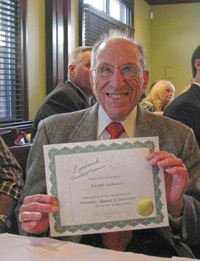 Joe LaRocco died peacefully at home on April 29 at the age of 93.