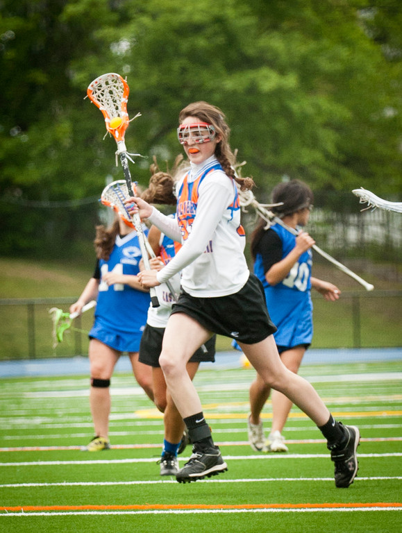 Malverne/East Rockaway’s Taylor Cussen scored more than 40 goals this spring to help the Lady Rockin’ Mules to a successful season.