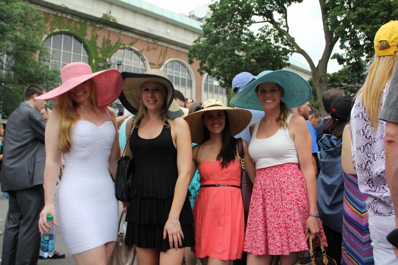 Catherine Morrissey, Kelsey Kopro, Erin Byrne, and Allison Darnell at the Stakes.