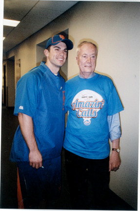 A lifelong Mets fan, Richard Herrmann recently got to meet third baseman David Wright while attending a game through the Amazin’ Calls program.