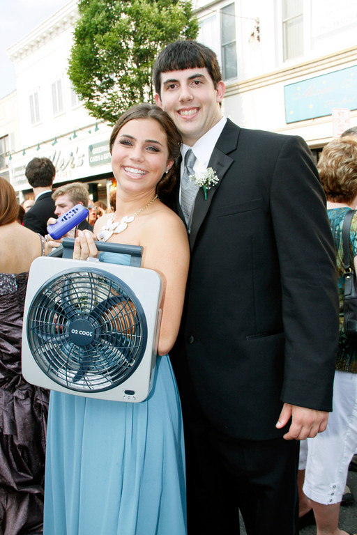 Casey Frankel with two of her biggests fans! (Hint: one of them is her date, Brian Killelea).