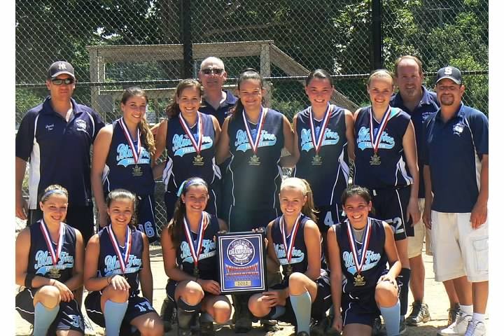 The Bellmore Blue Fire 14U fast-pitch softball squad recently took top honors in the 16U Division at the Triple Crown Summer Breeze Challenge at Stotsky Park in Riverhead.